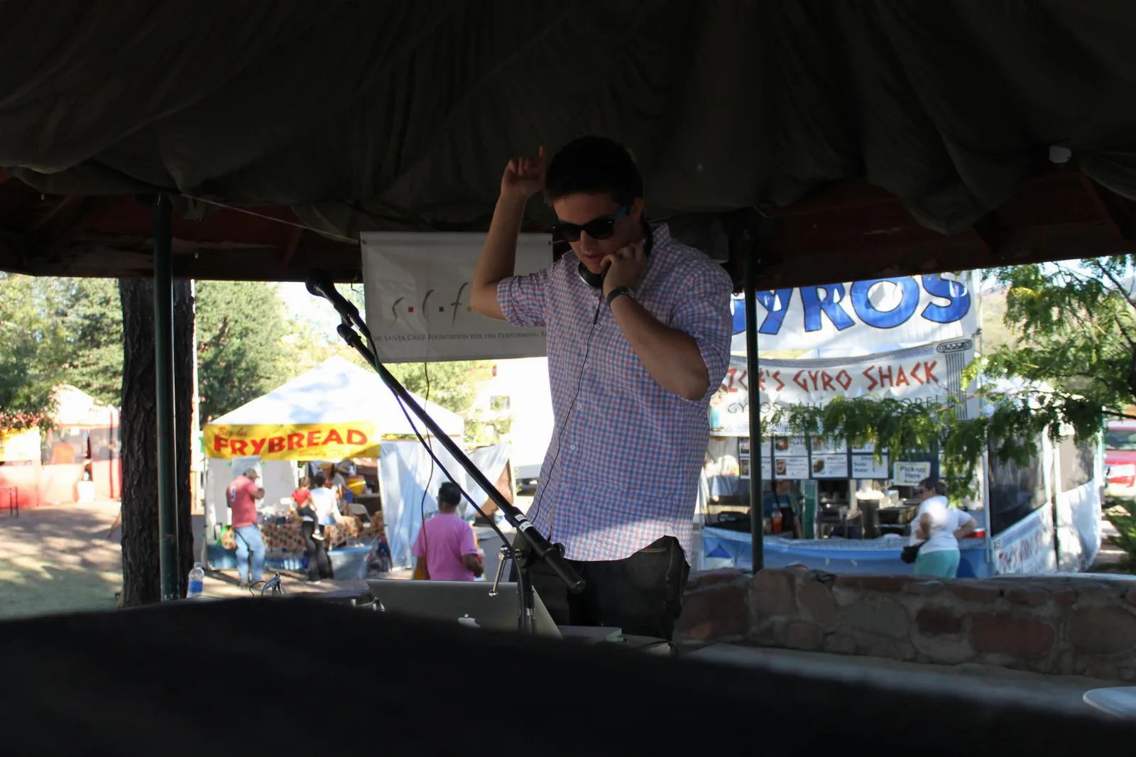 Americano performing live at the Patagonia Fall Festival 2012