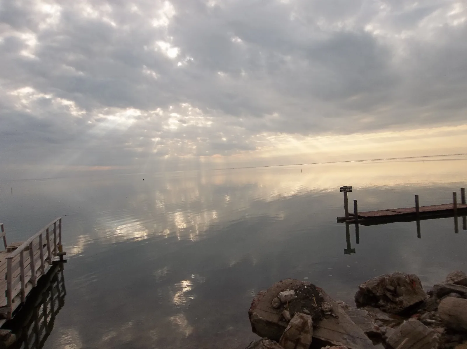 Atardecer en la Laguna Mar Chiquita - Córdoba - Argentina