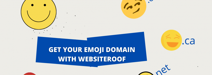¿Cómo obtengo mi propio dominio emoji usando websiteroof?