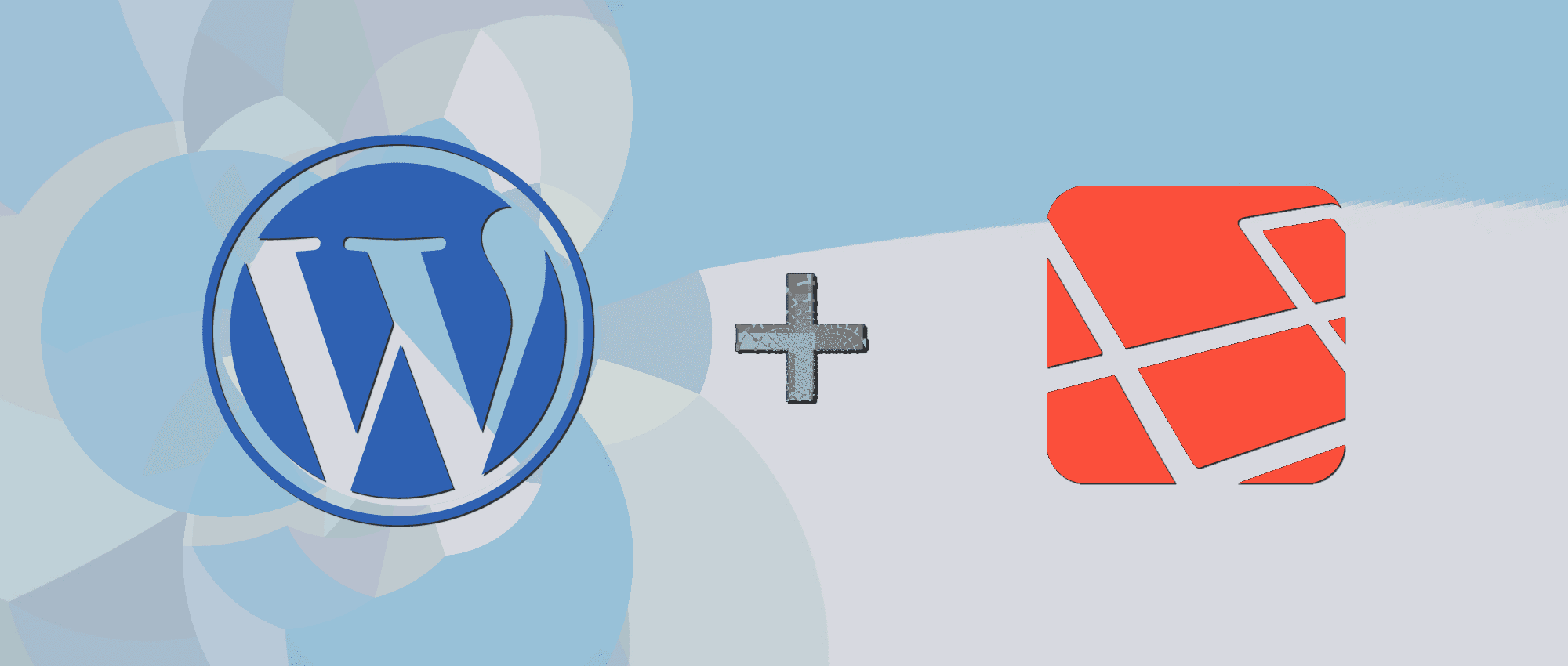 Logotipo de WordPress + Laravel