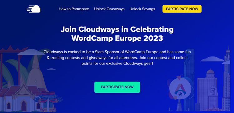 cloudways wordcamp eu 2023 patrocinador