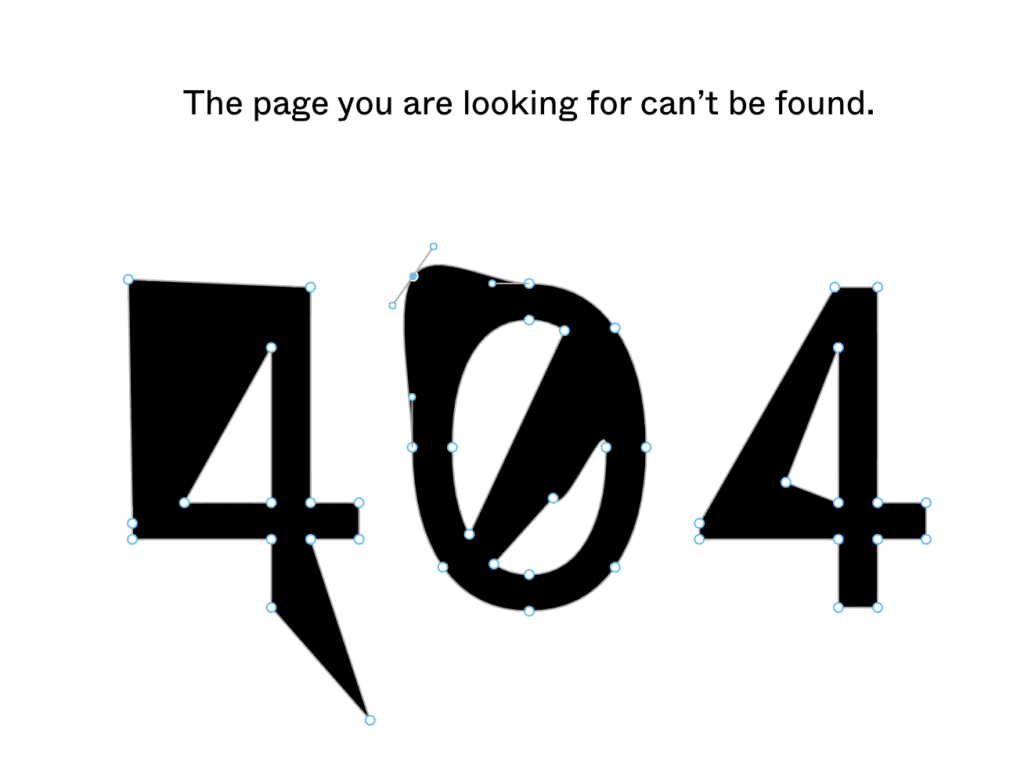 Captura de pantalla de la página 404 de Figma